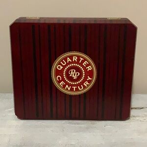 Rocky Patel 'Quarter Century' Wood Cigar Box (9.25" x 7.75")